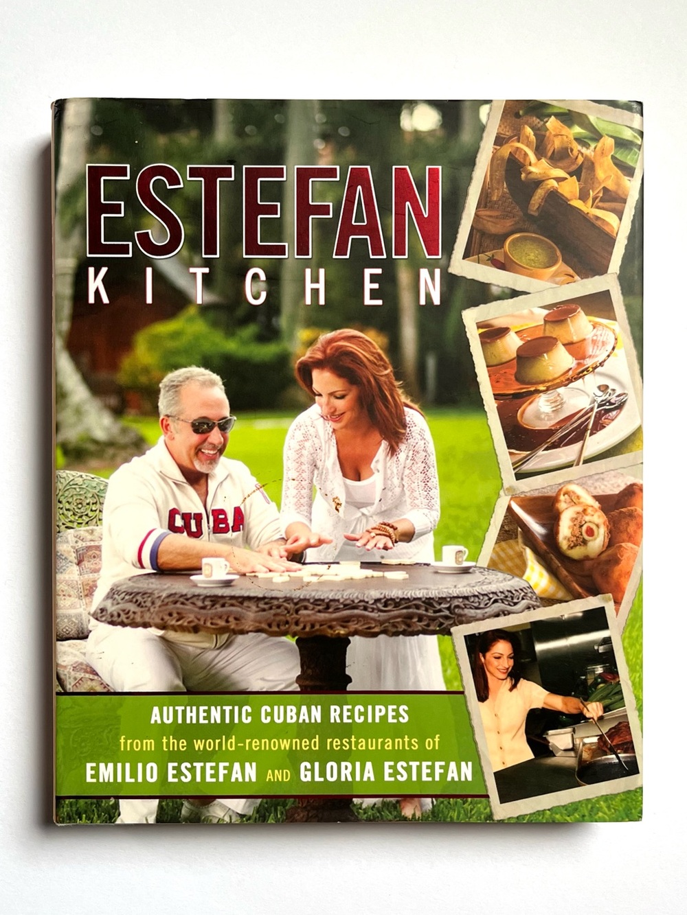 EUC Estefan Kitchen Cuban Cuisine Cookbook Authentic Upscale Caribbean English